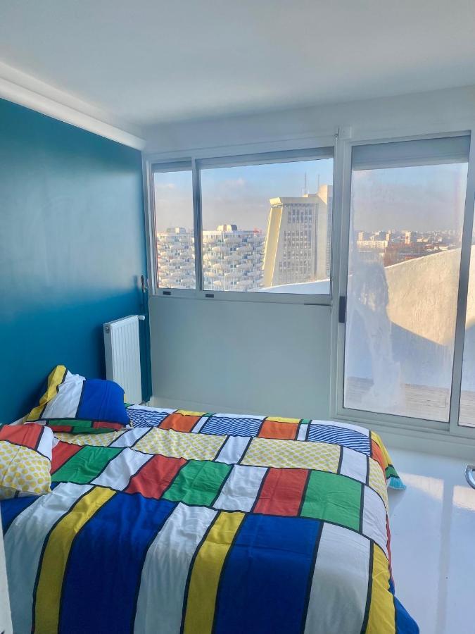 14Eme Et Der Etage "Arty" Avec 2 Chambres Et Vue Panoramique ! Créteil Extérieur photo