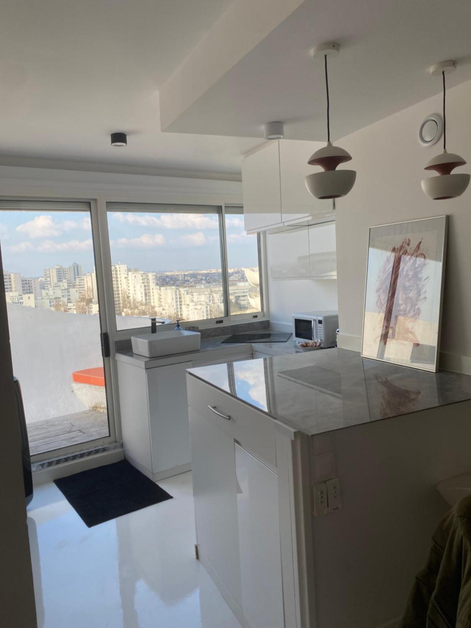 14Eme Et Der Etage "Arty" Avec 2 Chambres Et Vue Panoramique ! Créteil Extérieur photo