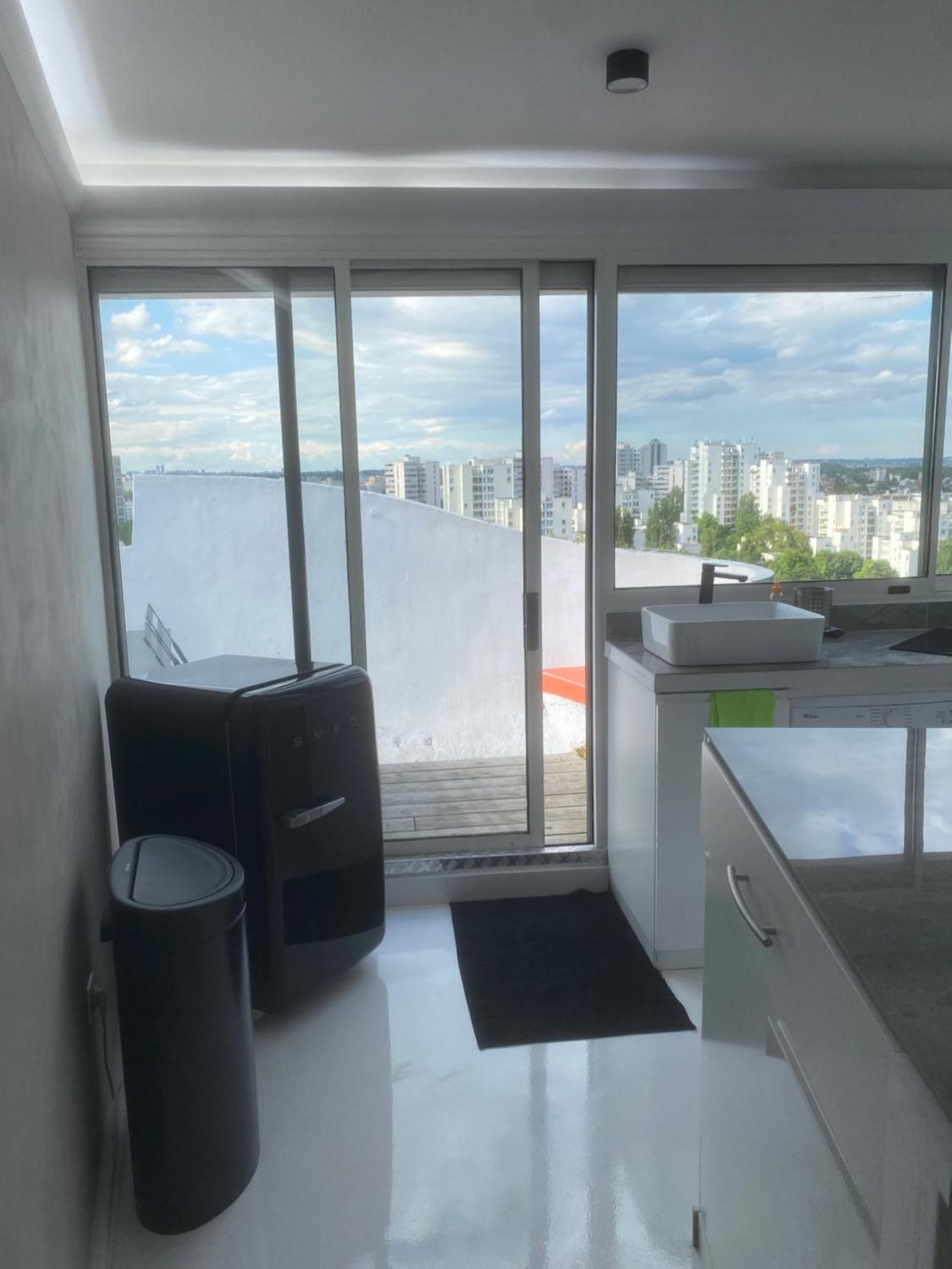 14Eme Et Der Etage "Arty" Avec 2 Chambres Et Vue Panoramique ! Créteil Extérieur photo